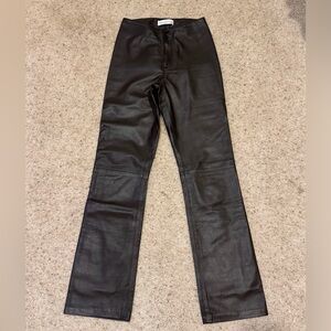 Heavy Manners Mona Lisa Leather Pants XS